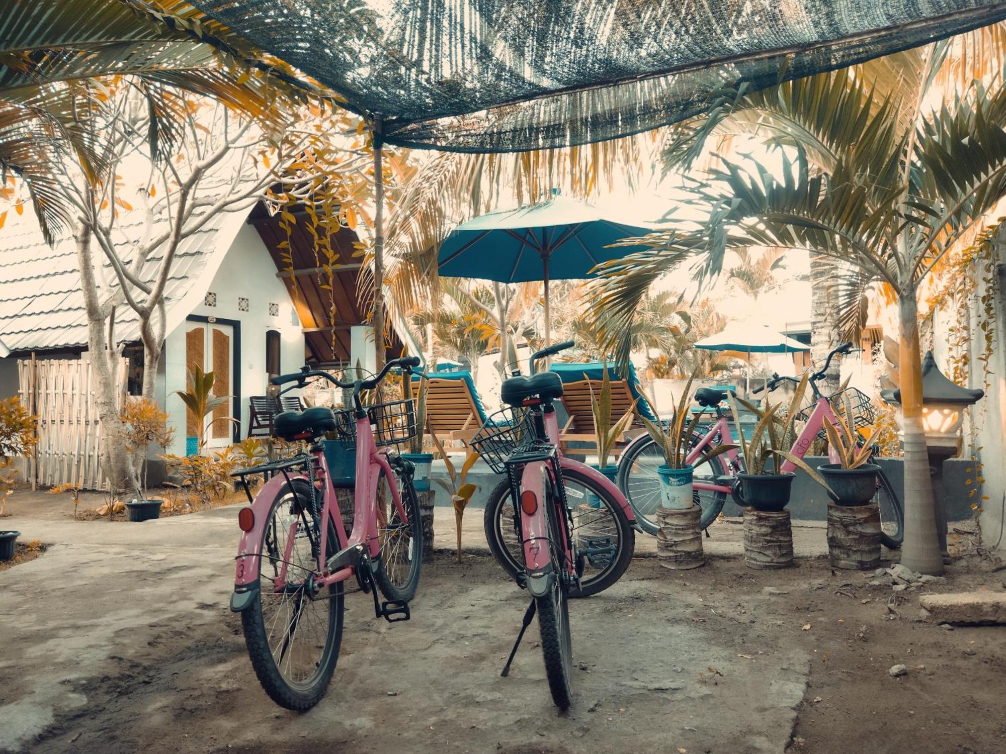 Balengku Homestay Gili Air Bagian luar foto