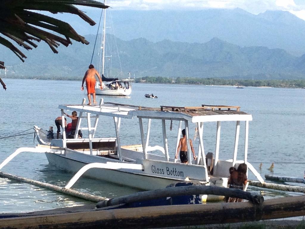 Balengku Homestay Gili Air Bagian luar foto