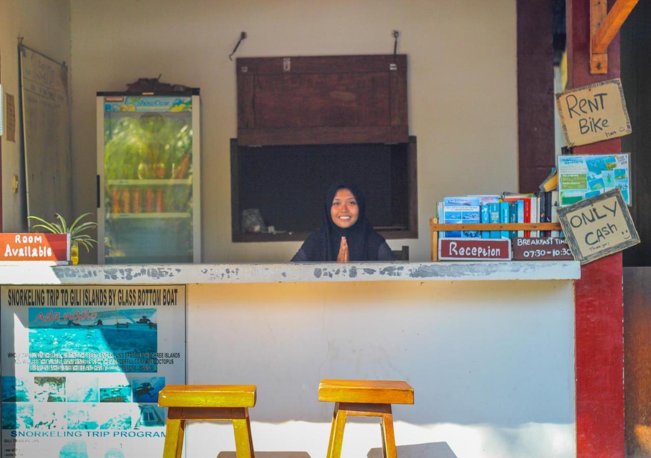 Balengku Homestay Gili Air Bagian luar foto