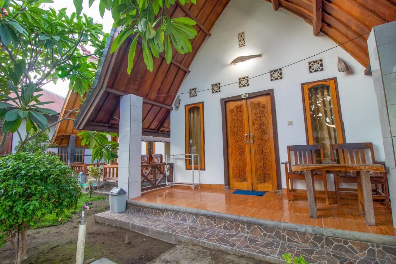 Balengku Homestay Gili Air Bagian luar foto